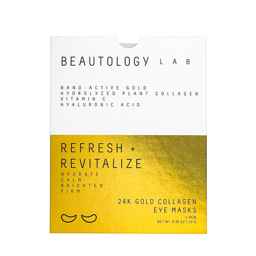 BEAUTOLOGY LAB 24K Gold Collagen Eye Masks Single