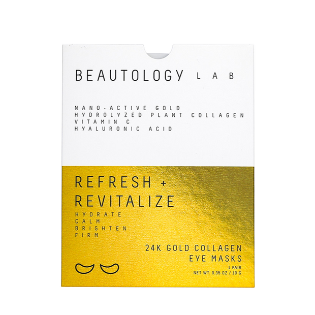 BEAUTOLOGY LAB 24K Gold Collagen Eye Masks Single