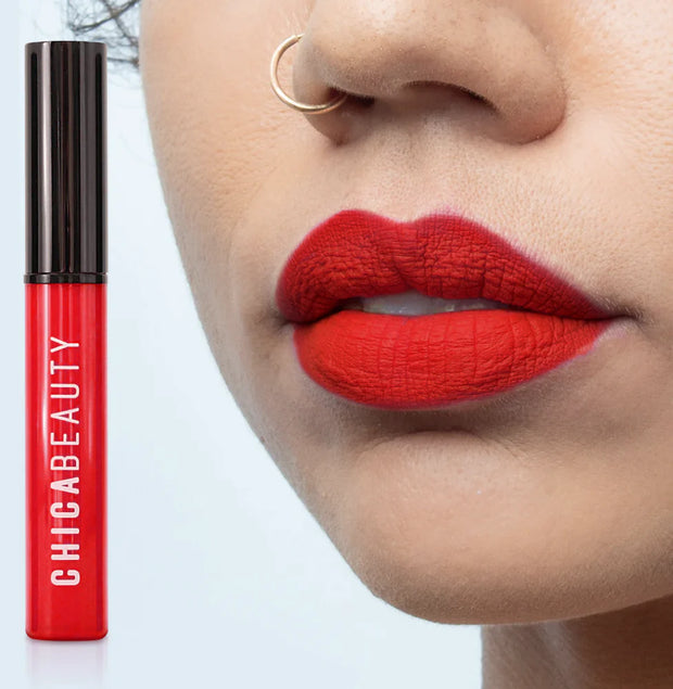 Chica Beauty Mija Red Matte Liquid Lipstick