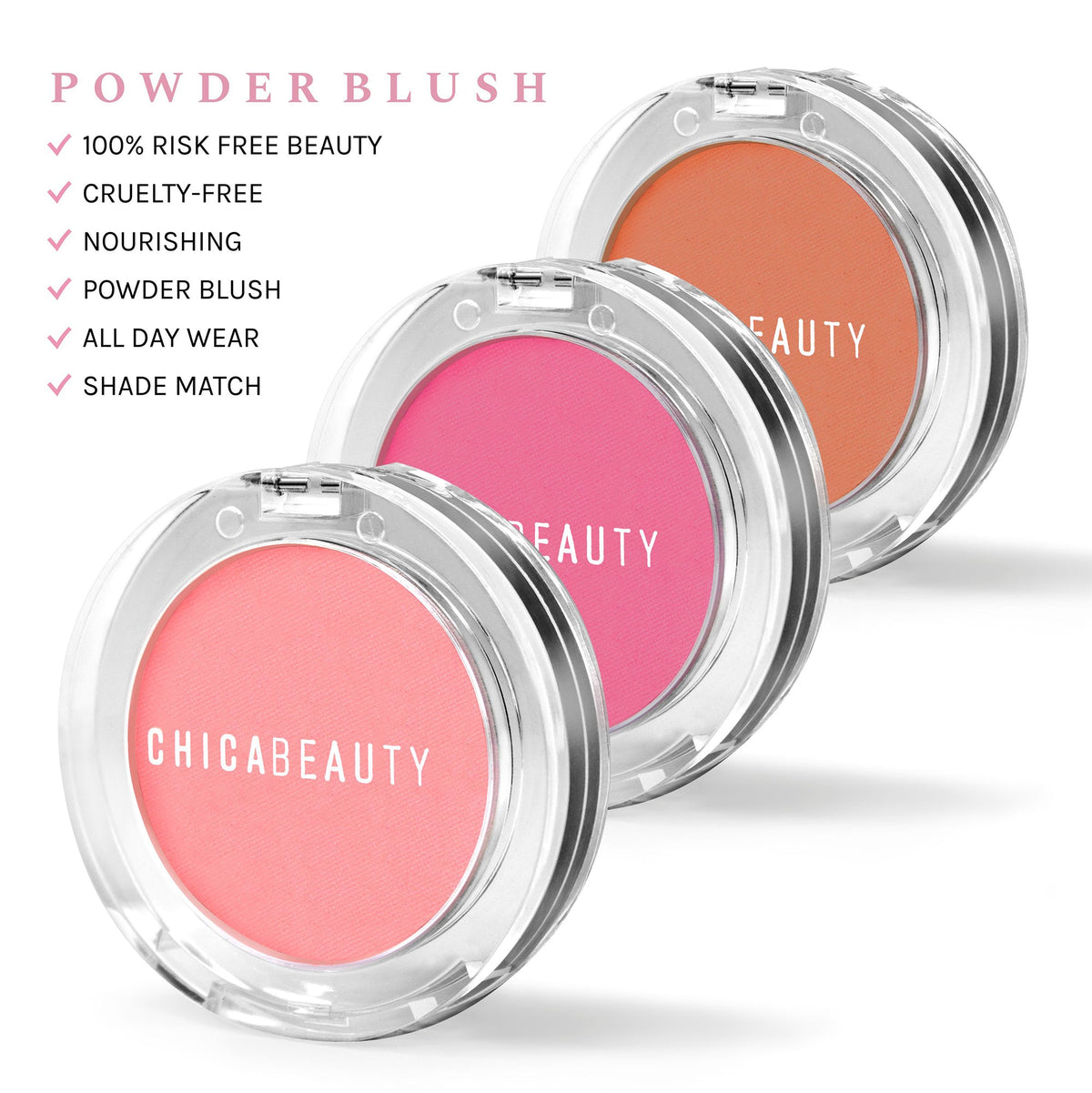 Chica Beauty Powder Blush