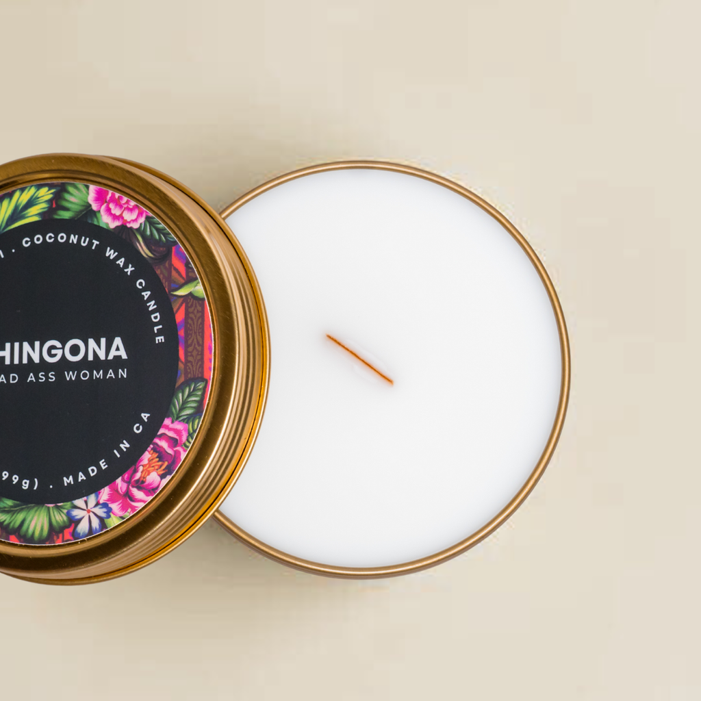 CHINGONA CANDLE TIN