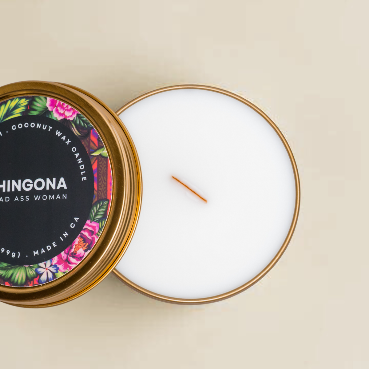 CHINGONA CANDLE TIN
