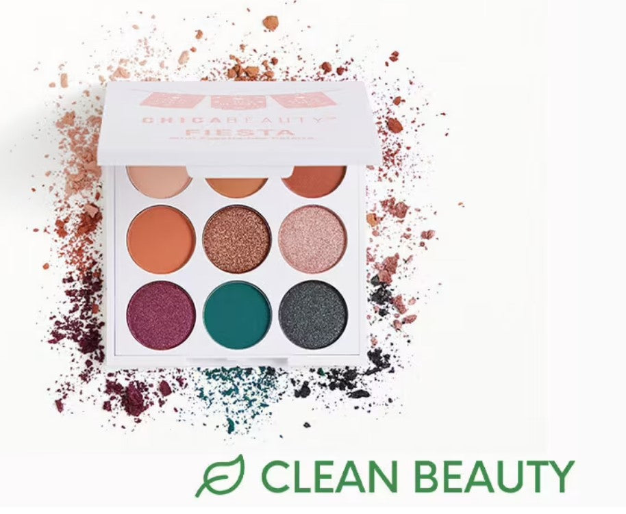 Chica Beauty FIESTA Mini-9 Eyeshadow Palette