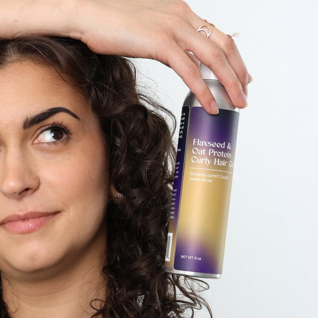 Flaxseed & Oat Protein Curly Hair Gel