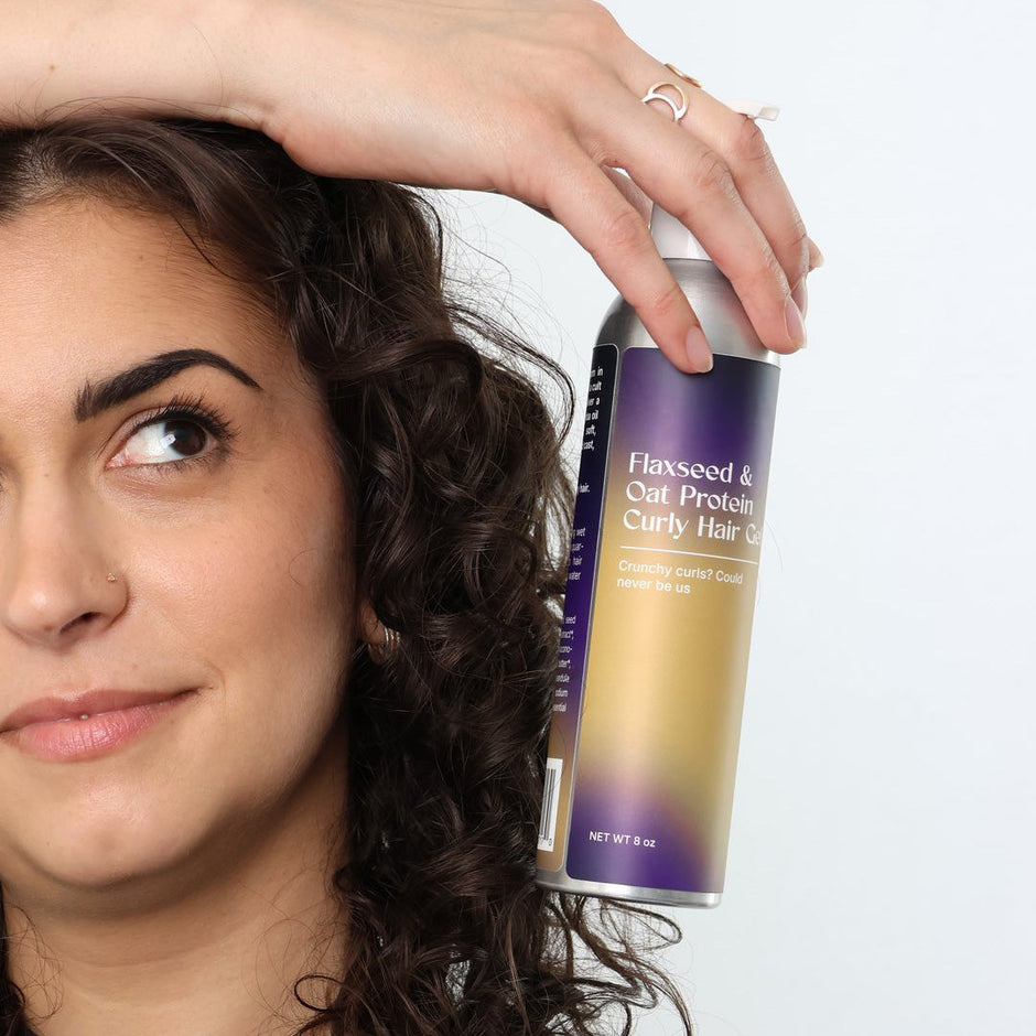 Flaxseed & Oat Protein Curly Hair Gel
