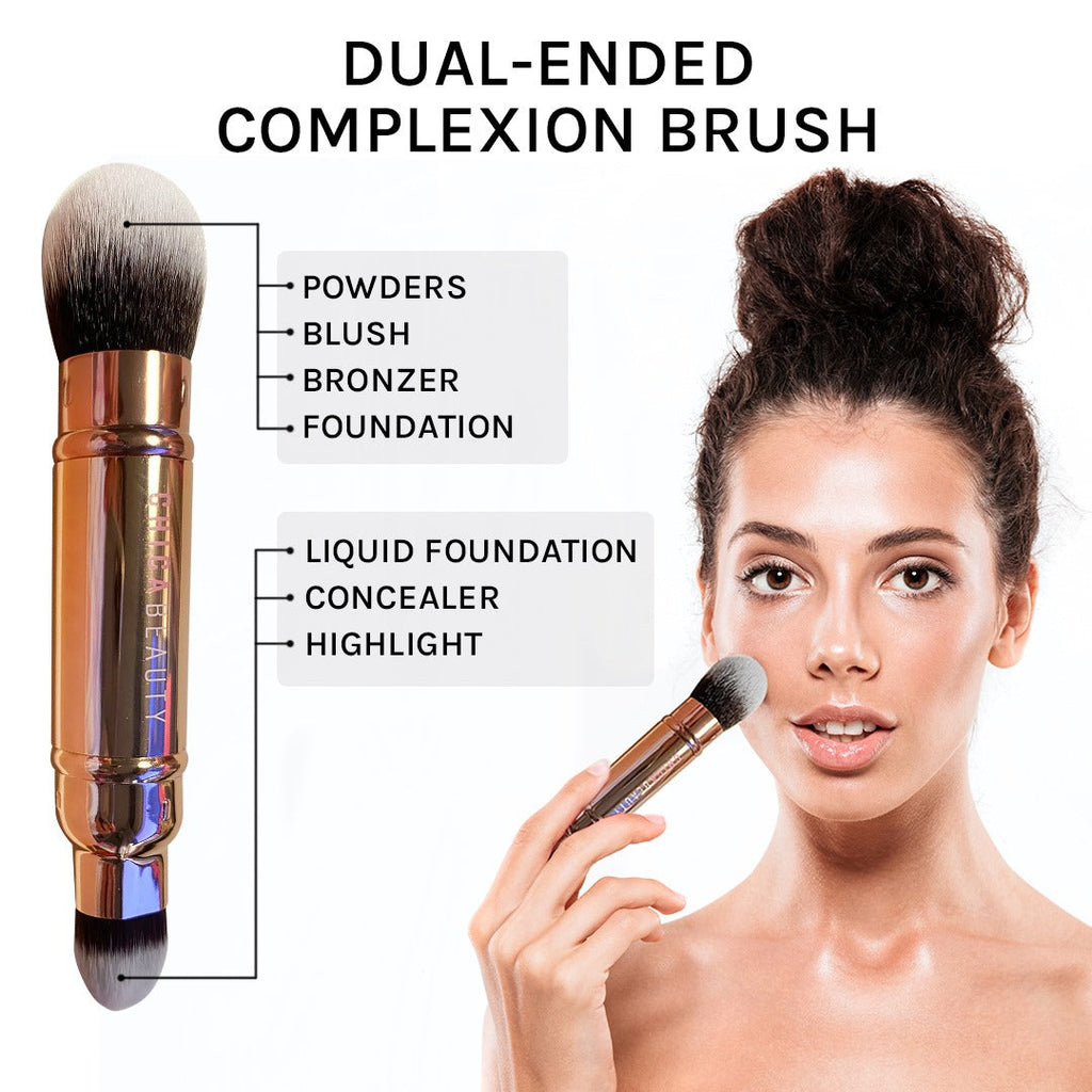 Chica Beauty Dual-Ended Retractable Complexion Brush