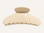 LIZ Hairclip | 4 inch | Cashmere (Light Beige)