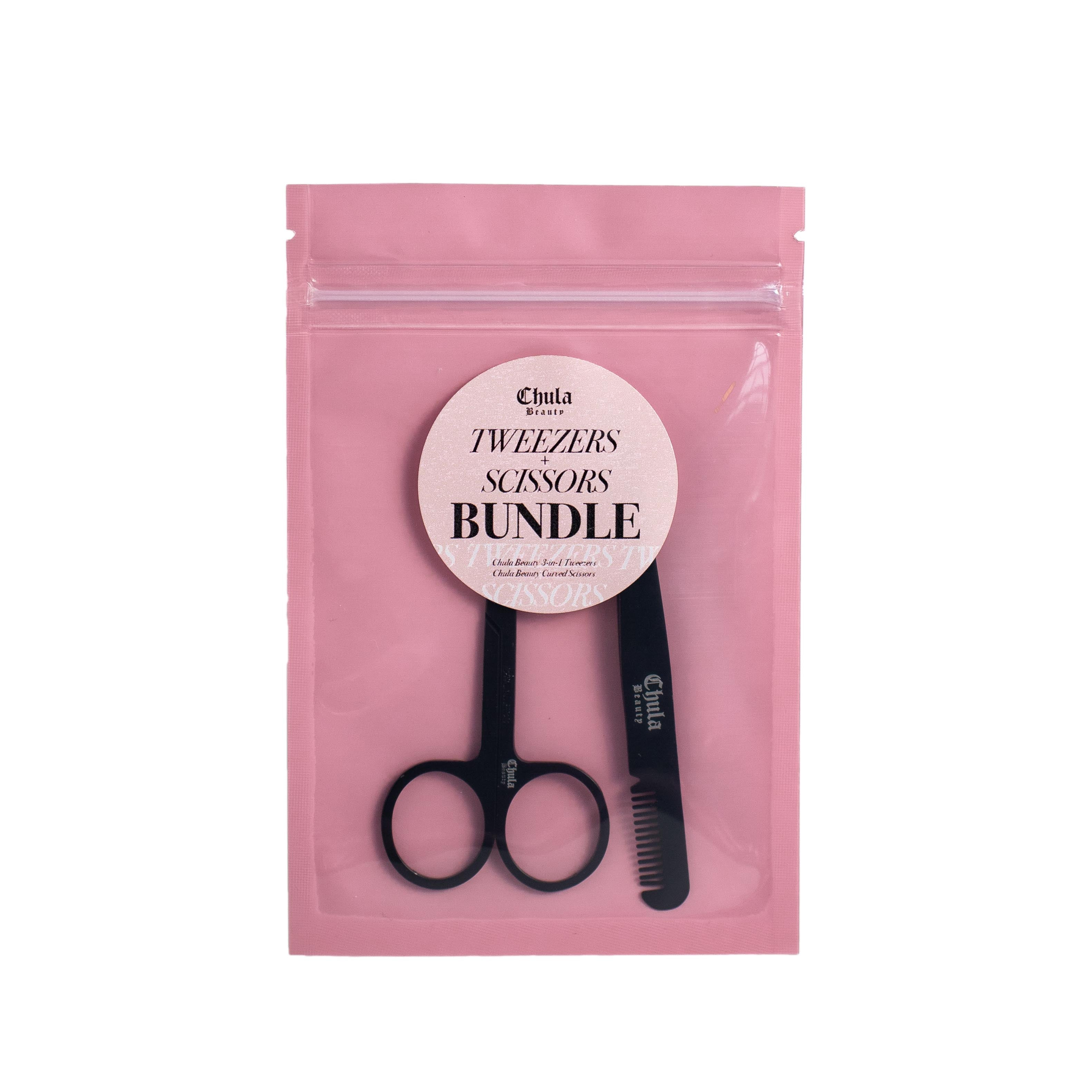 Chula Beauty Tweezers & Scissors Bundle