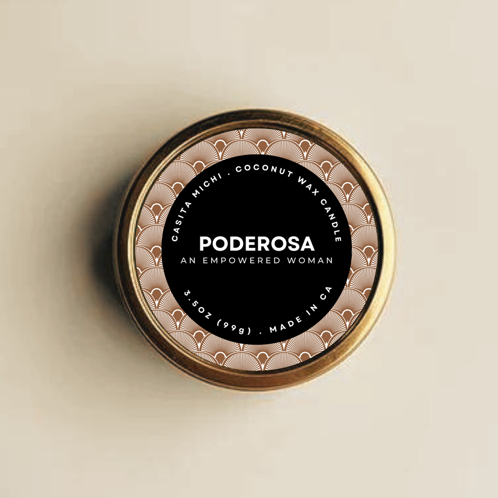 PODEROSA CANDLE TIN