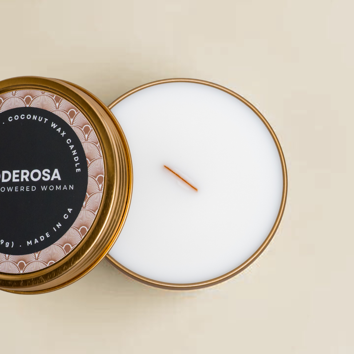 PODEROSA CANDLE TIN