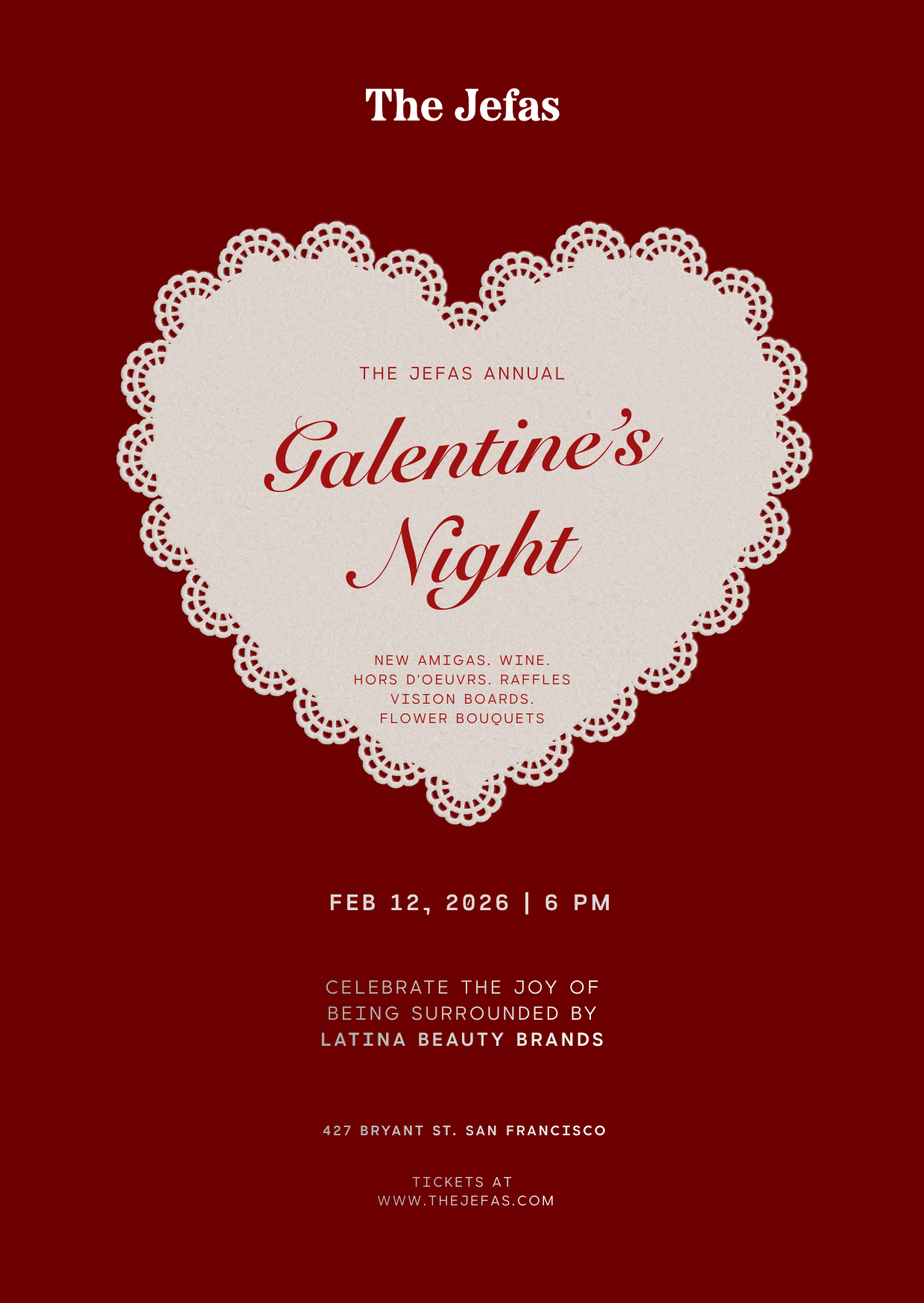 SF Galentine's Ticket