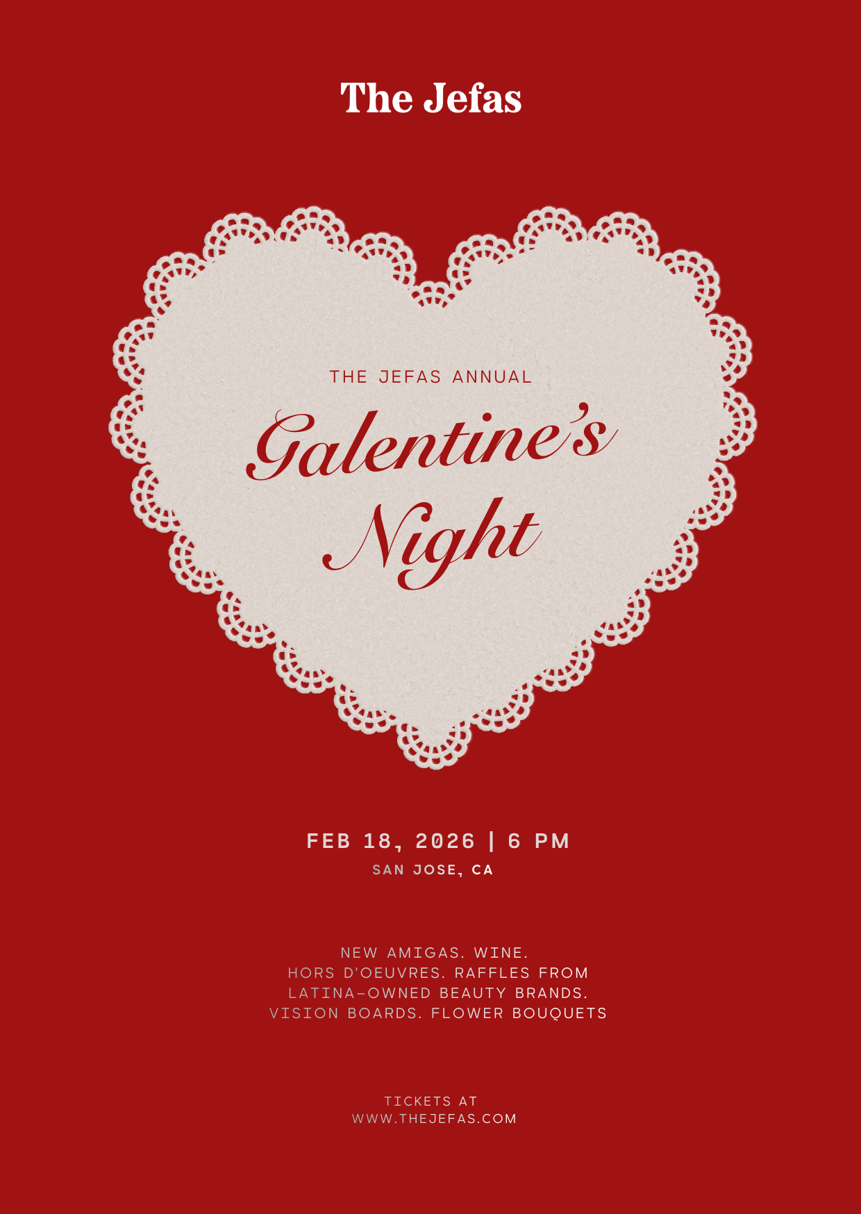 San Jose Galentine's 2/18