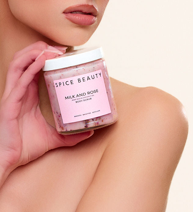 Spice Beauty Milk & Rose Body Scrub
